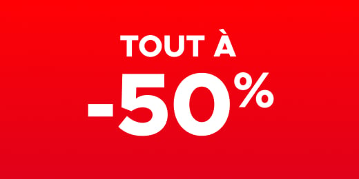 Soldes - Tout à -50% - Morgan