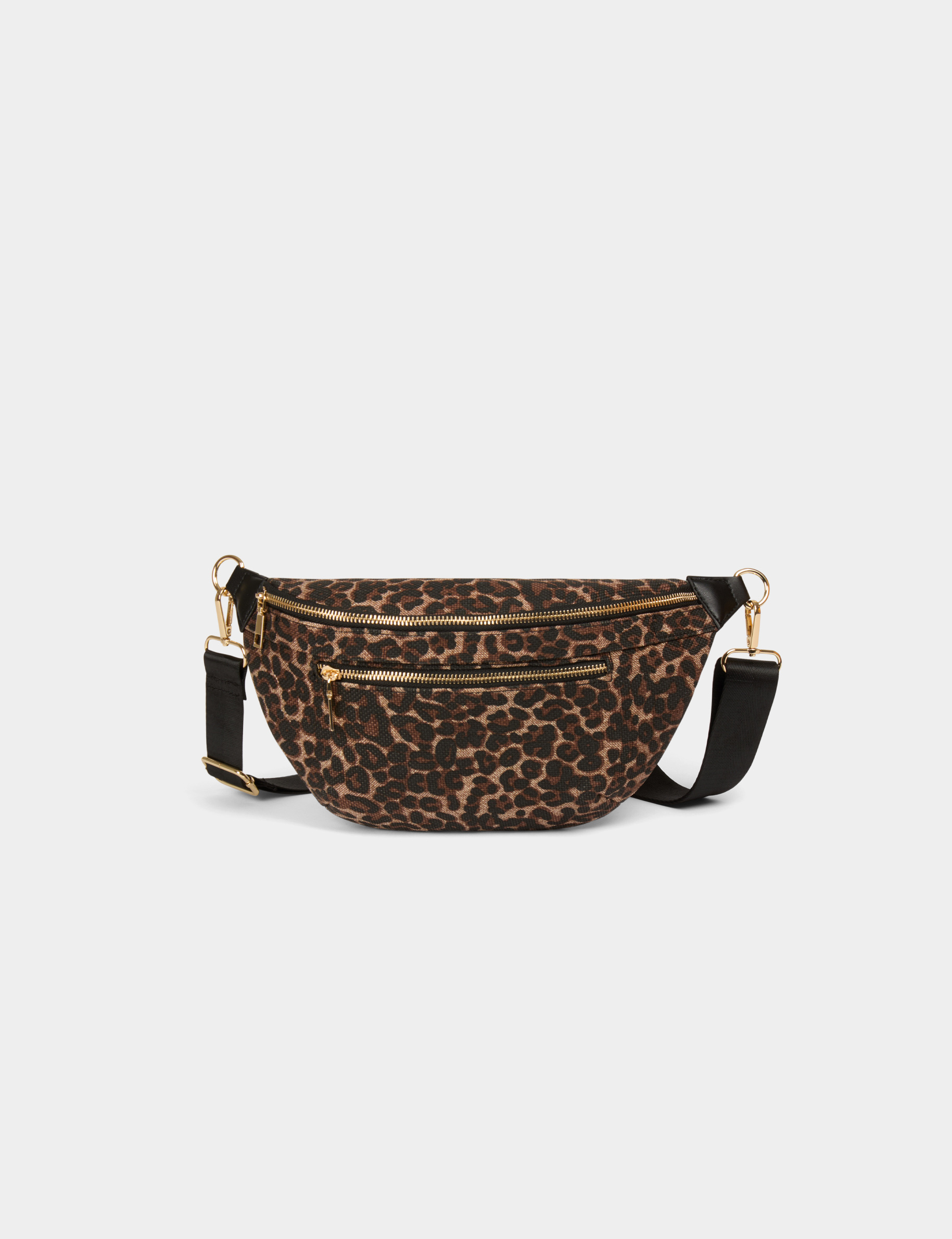 Sac banane imprimé léopard multicolore femme