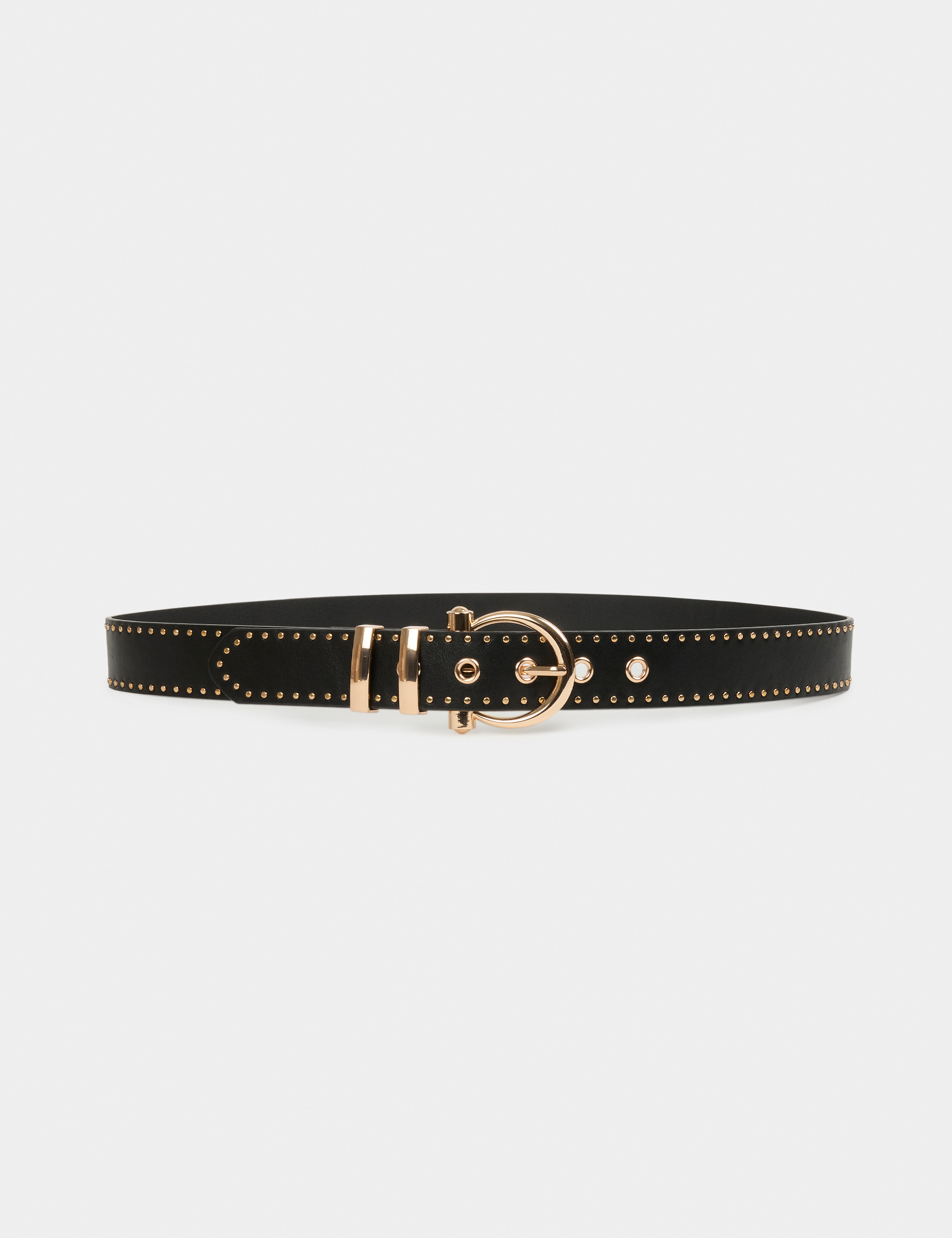 Riem met studs zwart vrouw