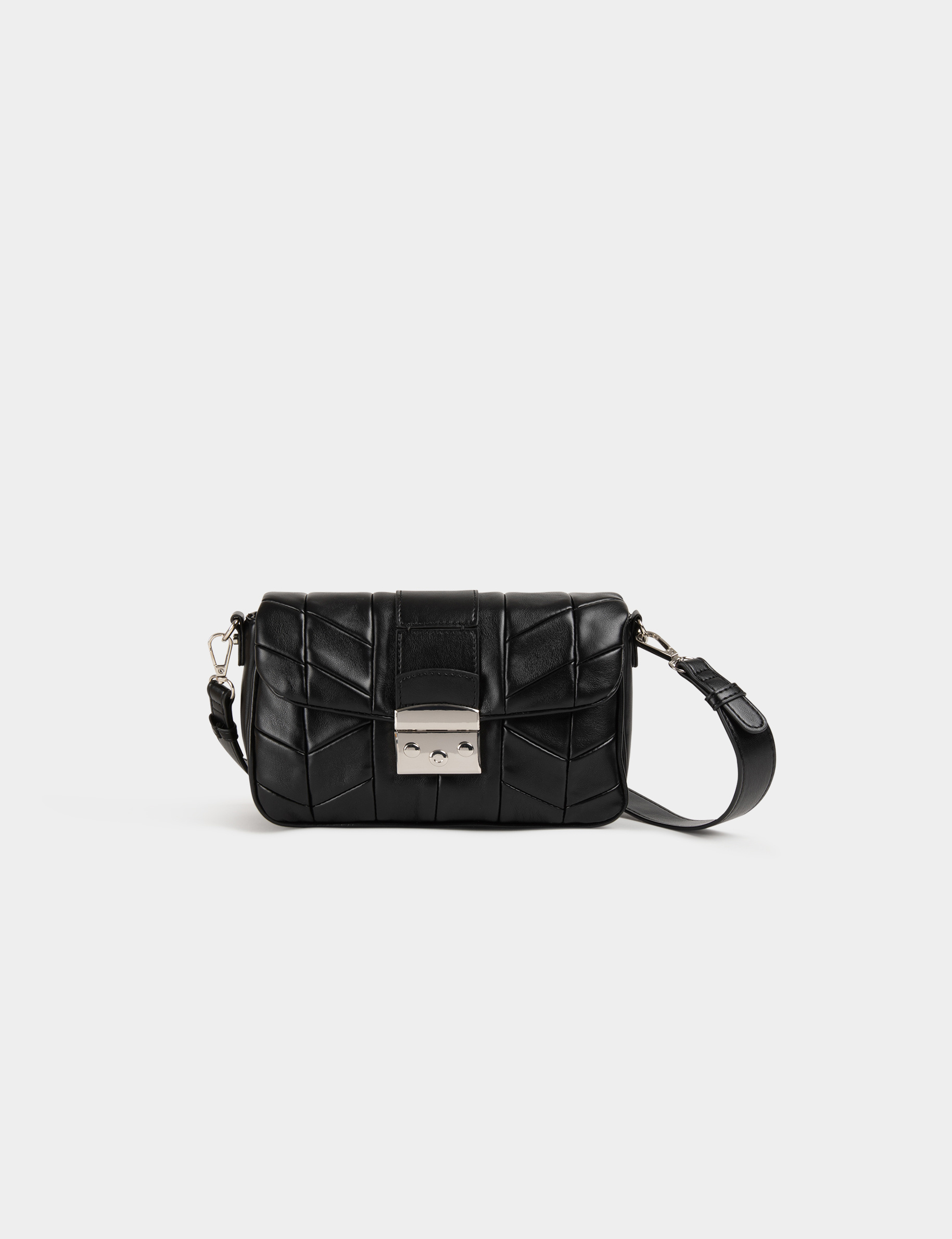 Sac matelassé noir femme