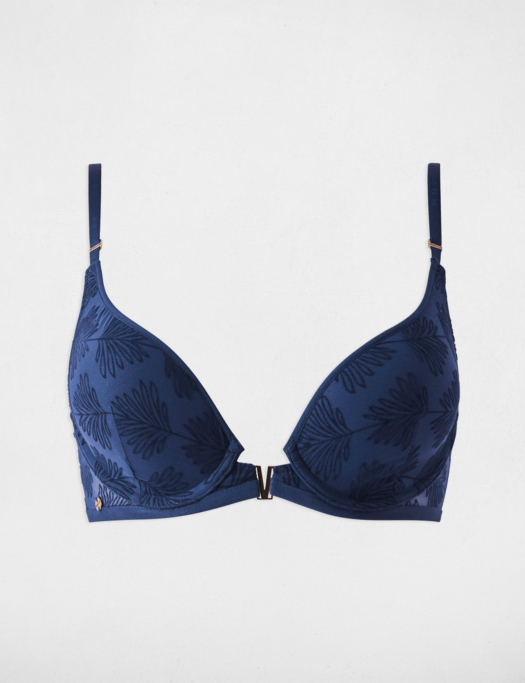 Soutien-gorge à coques marine femme