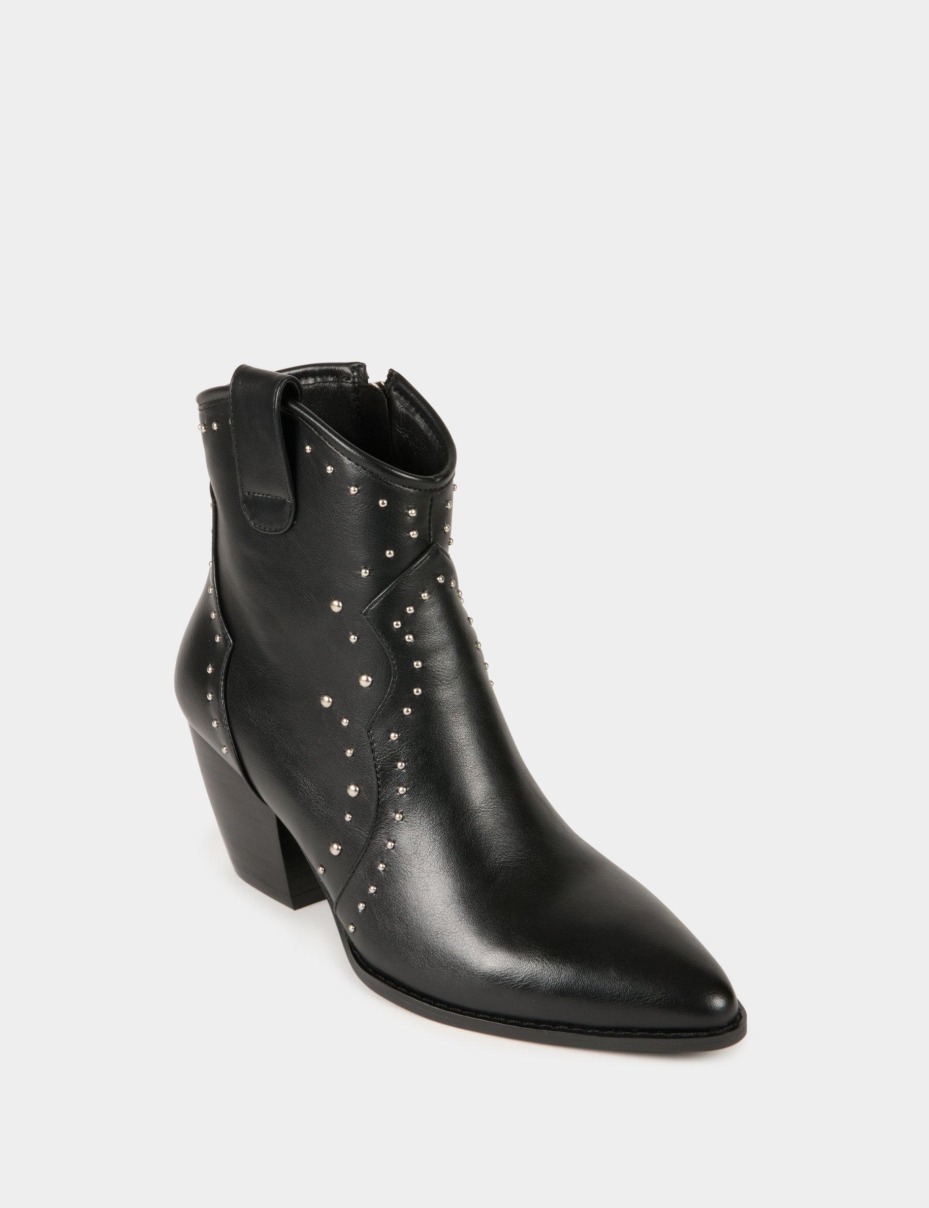 Westernlaarzen met studs zwart vrouw