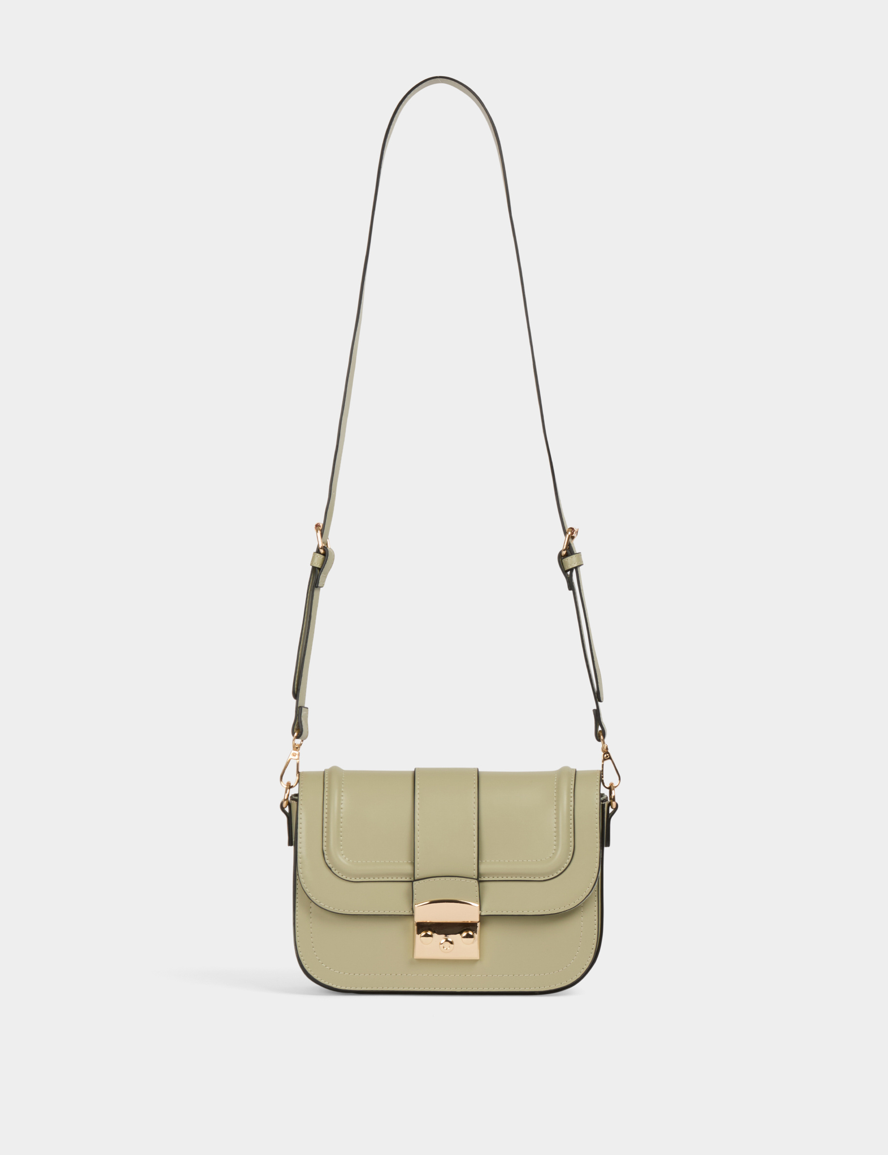 Sac à bandoulière vert clair femme