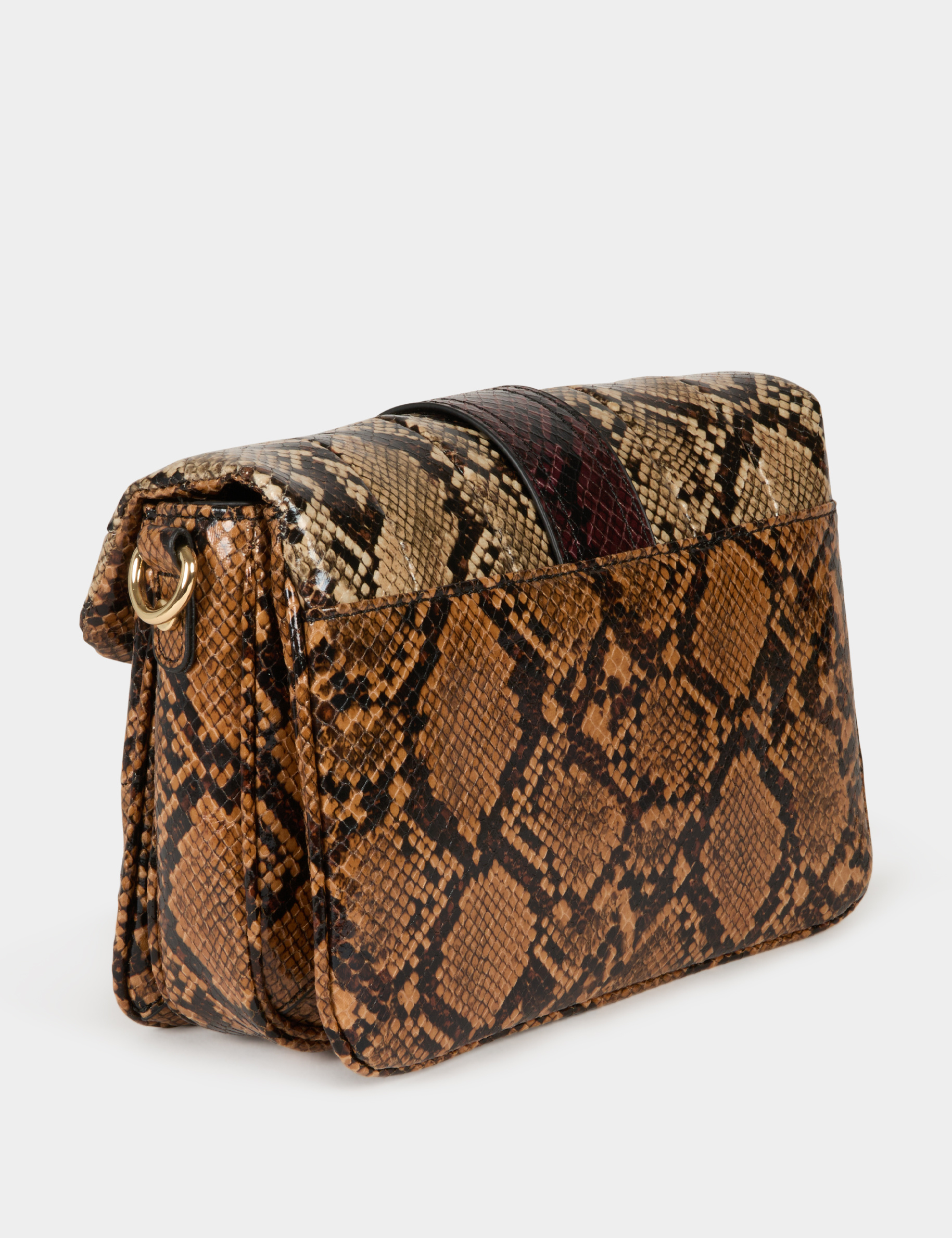 Sac aspect python multico femme