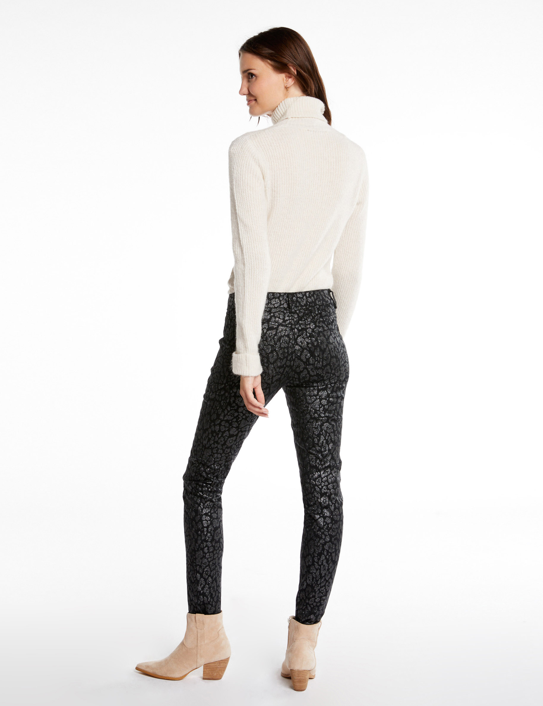 Pantalon léopard best sale femme zara