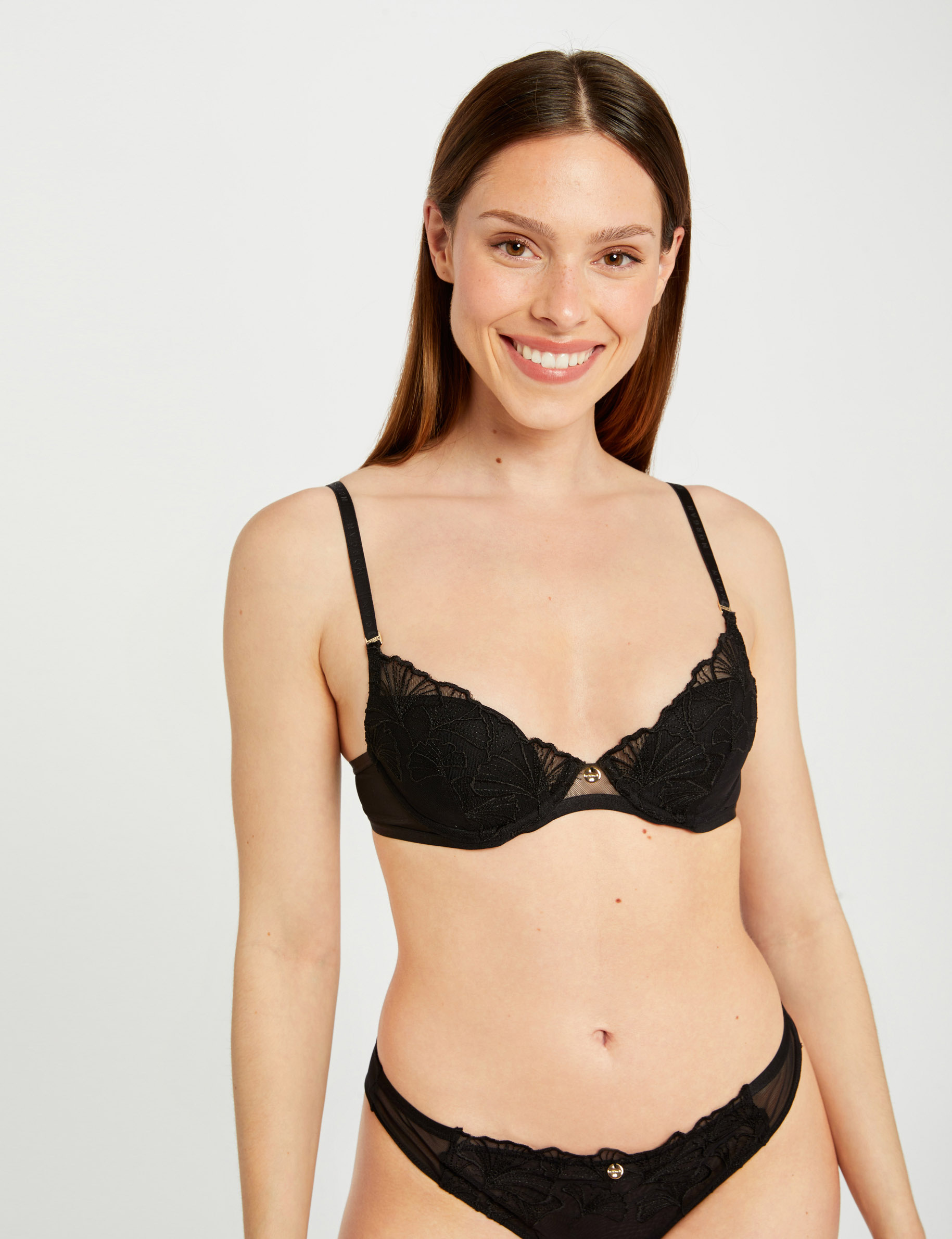 Soutien-gorge coques noir