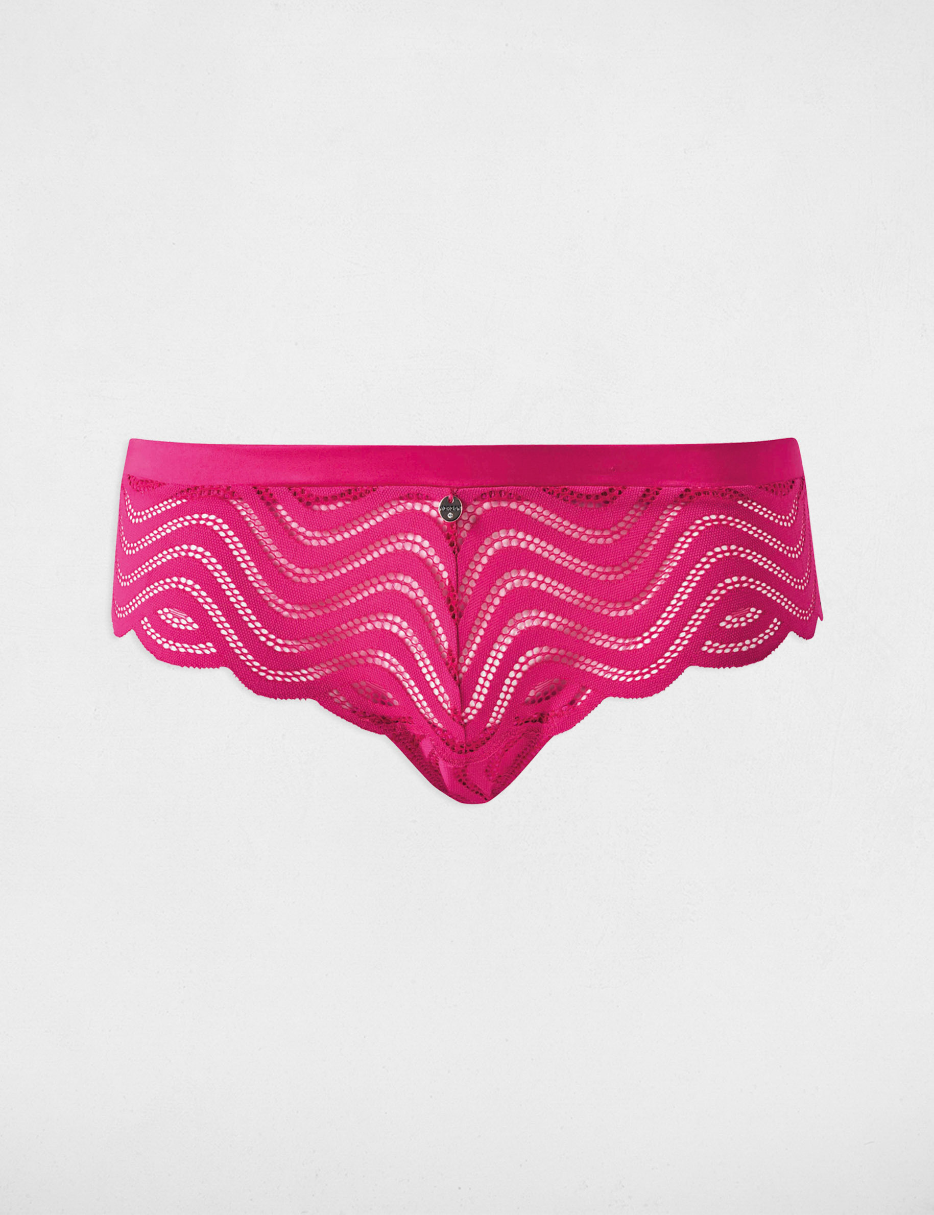 Shorty string rose femme