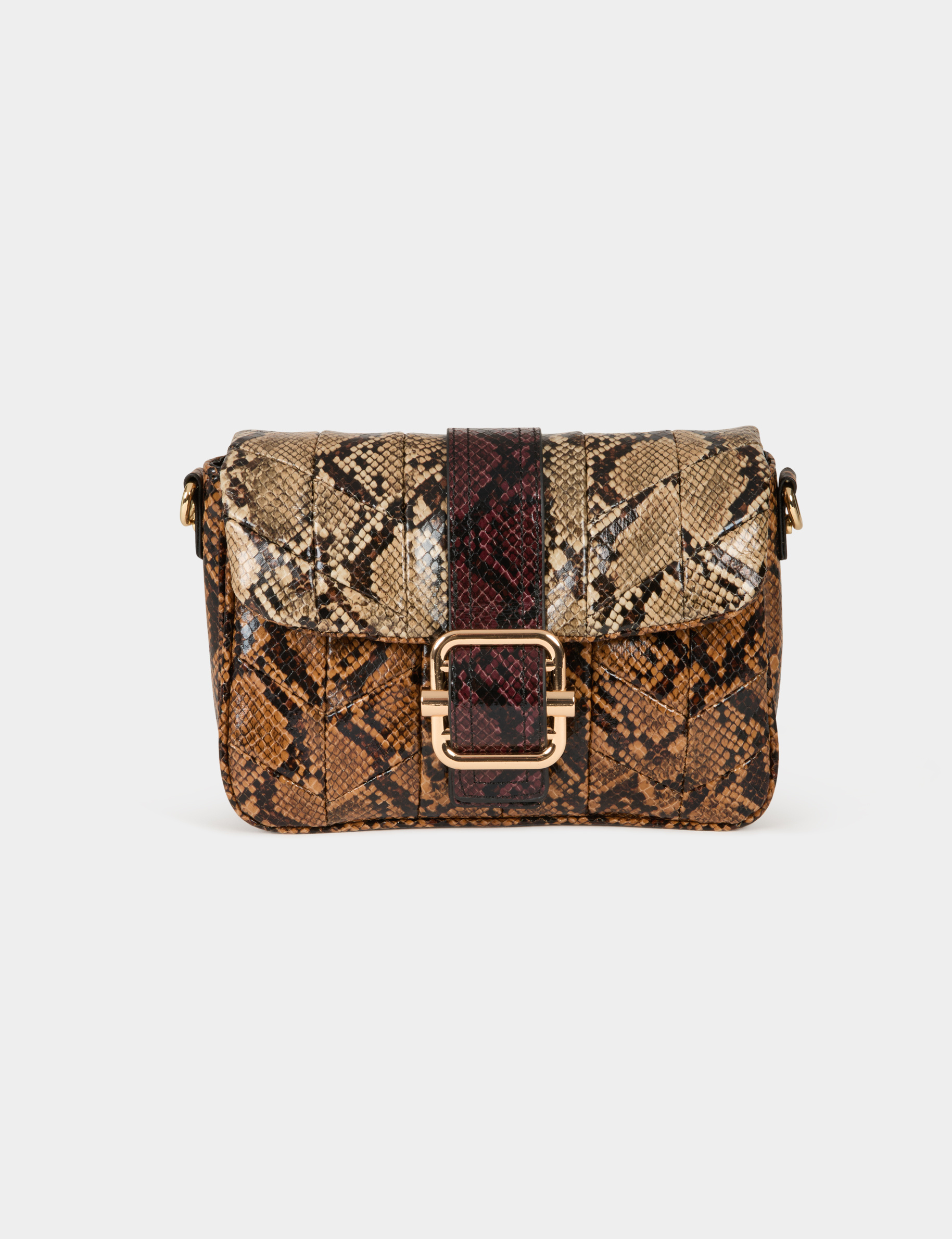 Sac aspect python multico femme