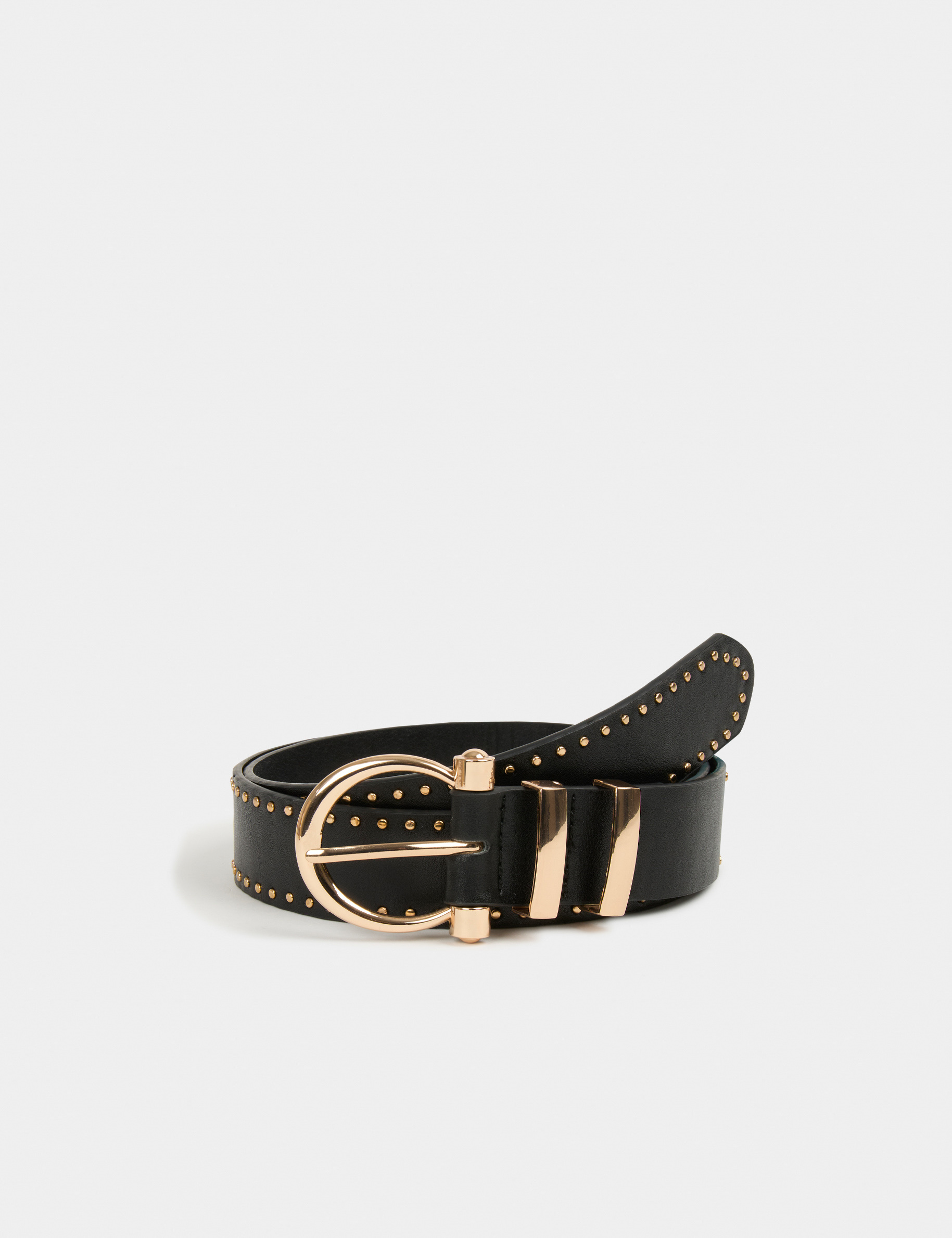 Riem met studs zwart vrouw