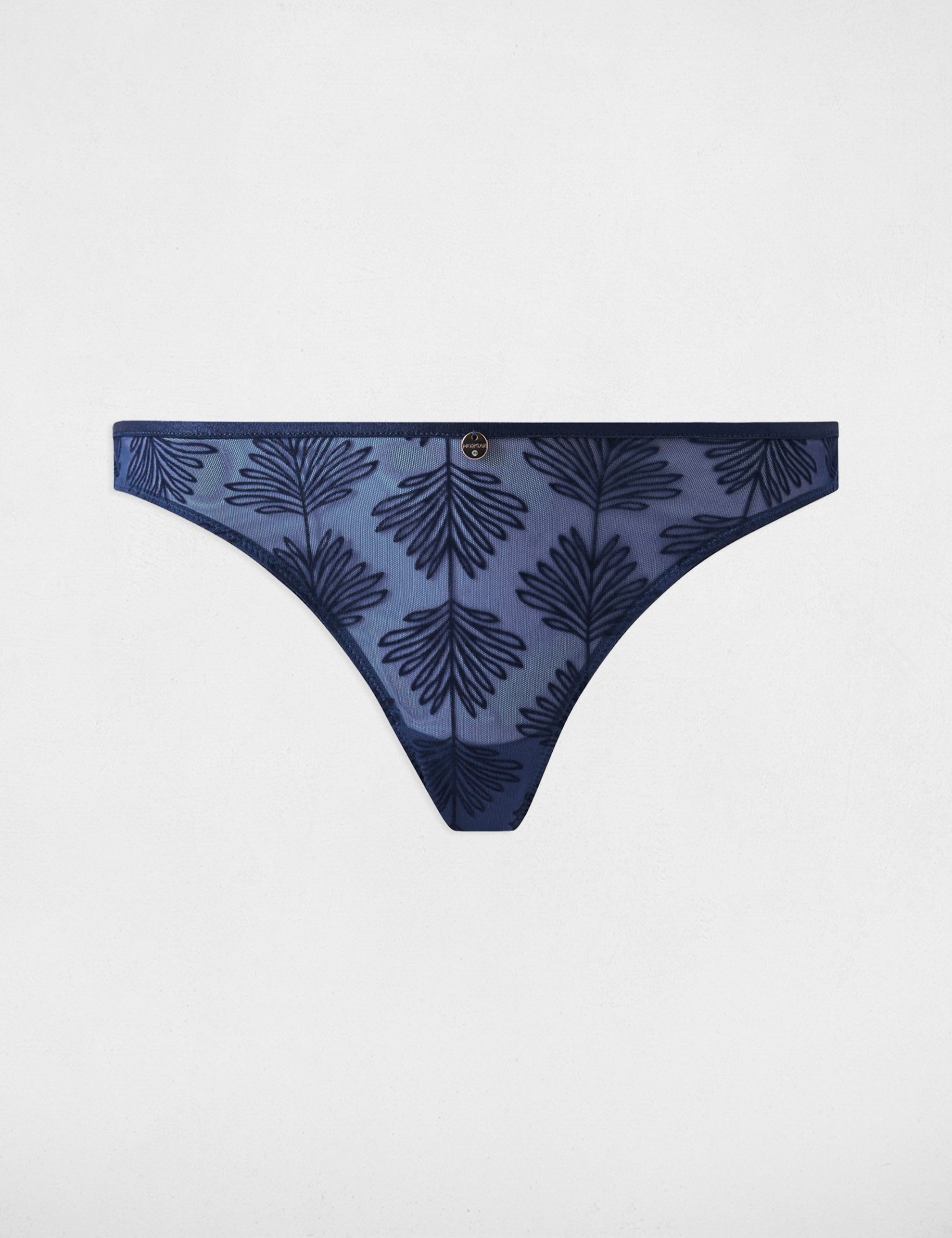 Tanga brésilien marine femme