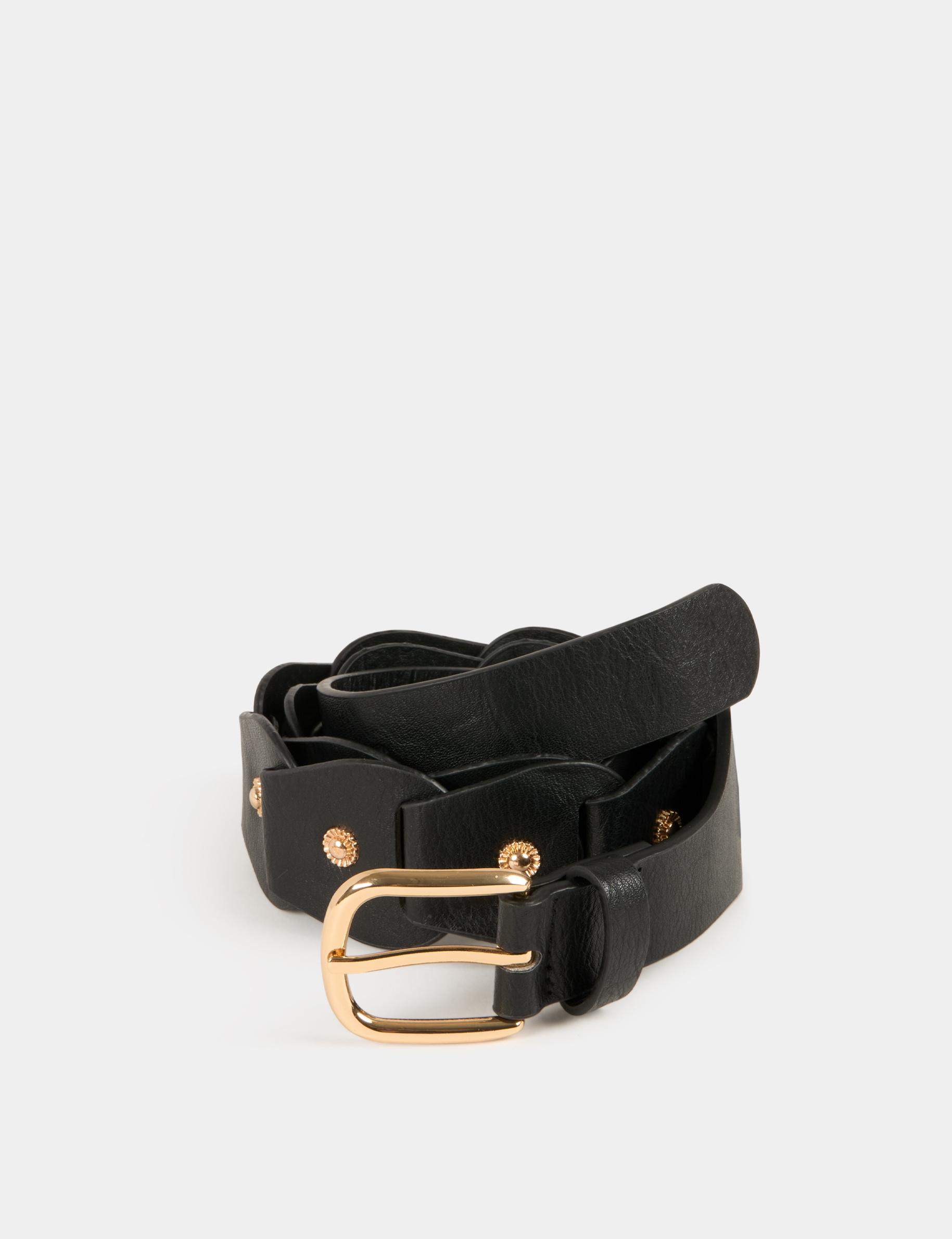 Riem met studs zwart vrouw